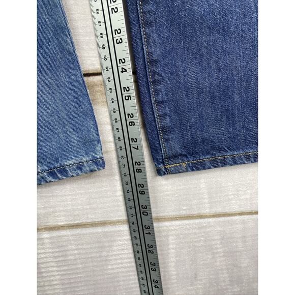 2 Pairs Of Boys Jeans The Children's Place Size 14 Straight Leg Dark & Med NWT - Picture 6 of 11